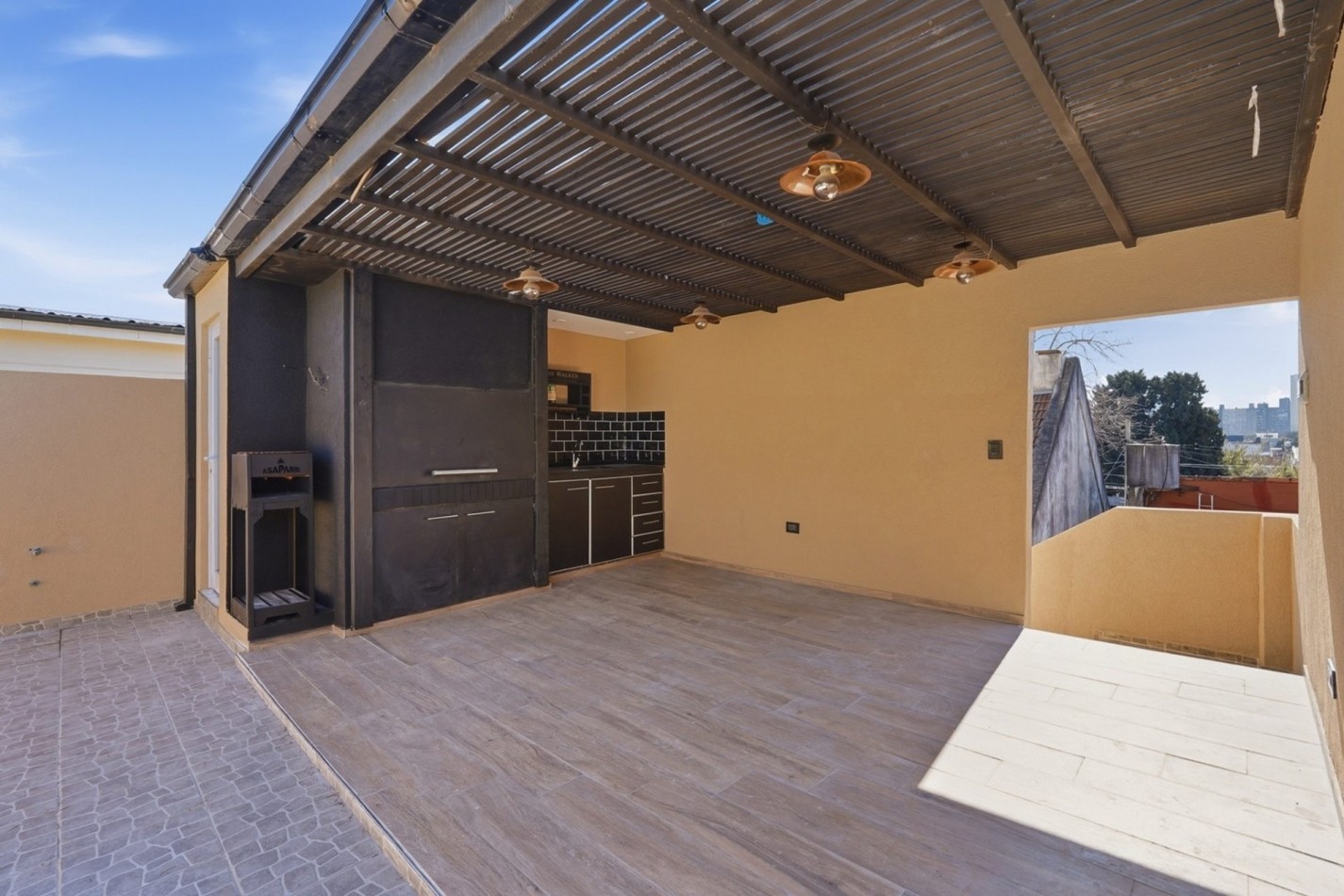 Venta departamento de 3 ambientes, con cochera, terraza con parrilla y minipiscina, Villa Lugano